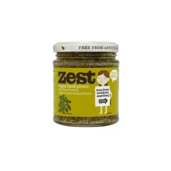 Image of Basil Pesto Suitable For Vegans - 165g - 69963 - Zest