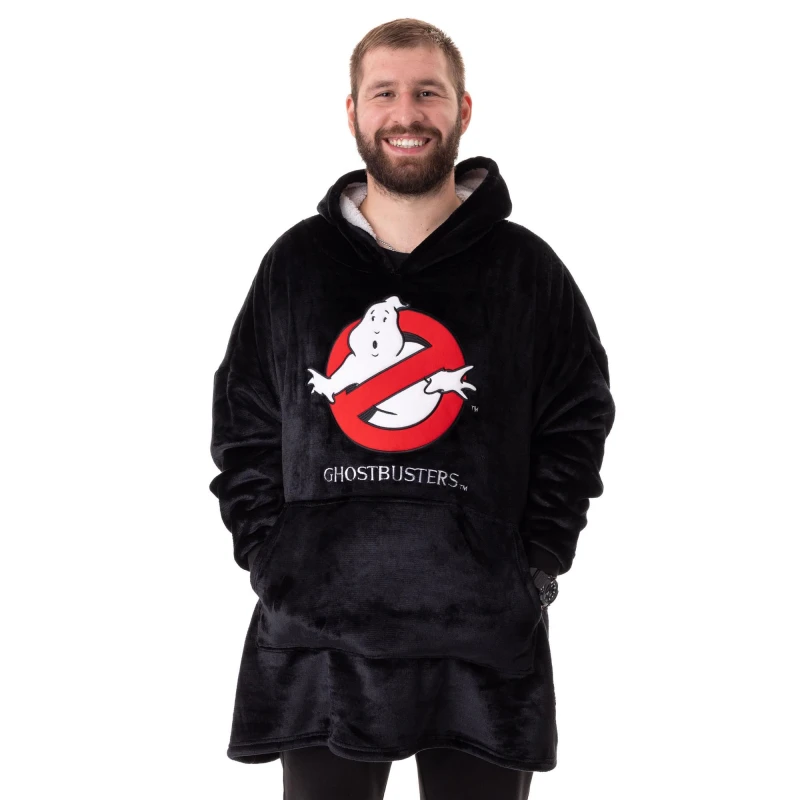 Image of Ghostbusters Ghostbusters Men Blanket Hoodie Multi One Size Male 5063203039241