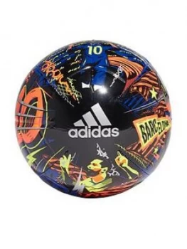 Image of Adidas Junior Messi Mini Football - Blue