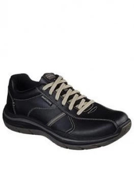 Image of Skechers 2.0 Belfair Lace Up Shoe - Black