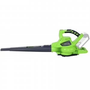 Image of Greenworks GD40BV Brushless Cordless Garden Vacuum and Leaf Blower