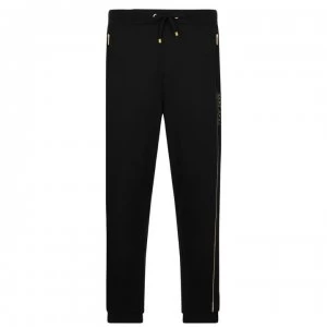 Image of Hugo Boss Logo Jogging Pants Black/Gold Size L Men