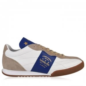 Image of PANTOFOLA D ORO Olympica Low Top Trainers - White/Navy