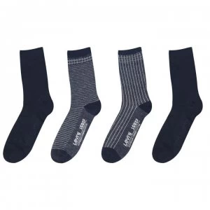 Image of Levis 4 Pack Golf Socks Mens - Indigo