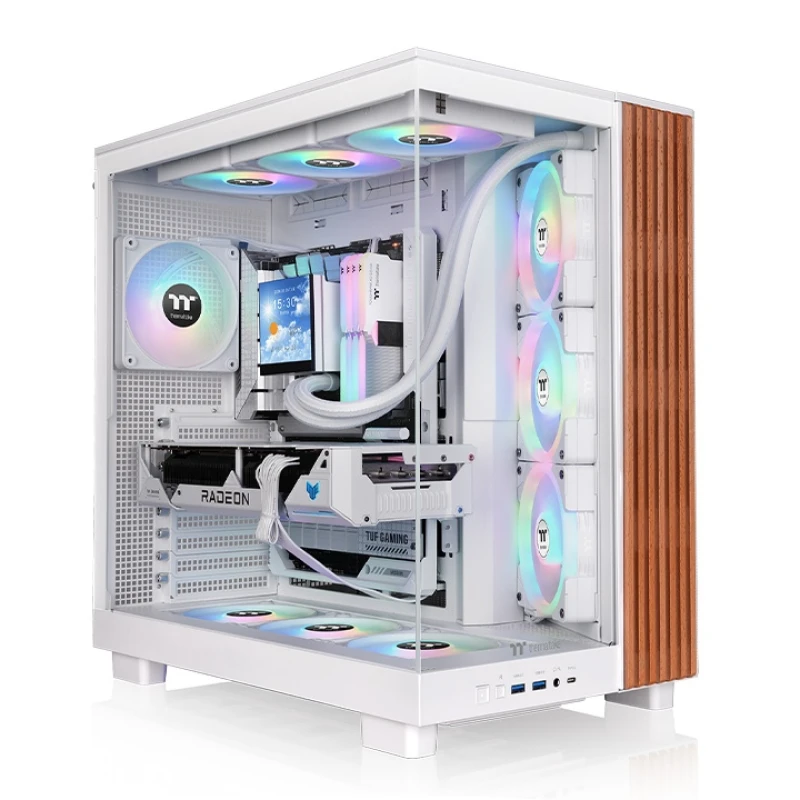 Image of Thermaltake View 380 XL WS ARGB Snow Mid Tower Chassis