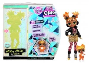 Image of LOL Surprise OMG Winter Chill Missy Meow Fashion Doll