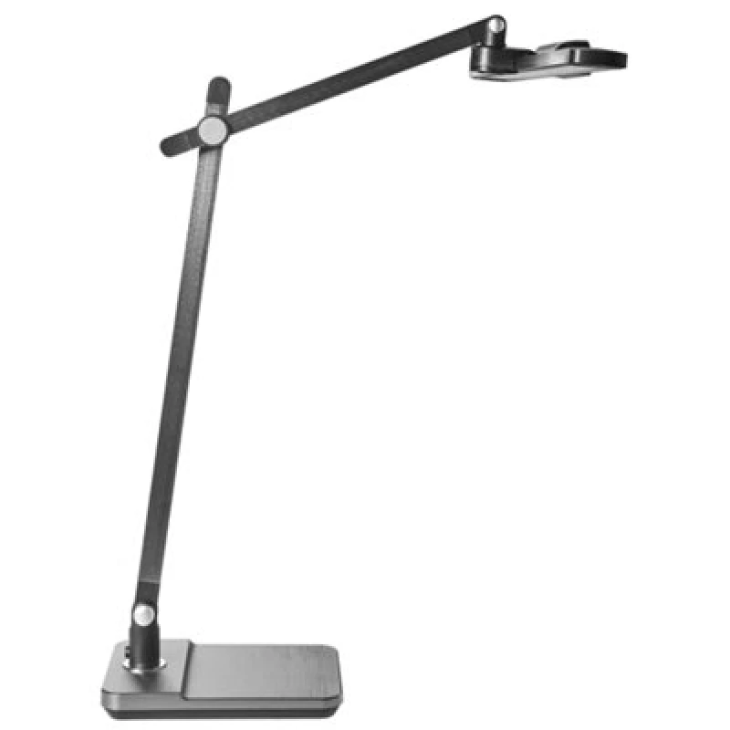 Image of Beliani LED Desk Lamp Serpens With Dimmer Grey