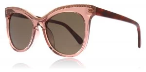 Image of Stella McCartney SC0129S Sunglasses Pink / Havana 003 53mm
