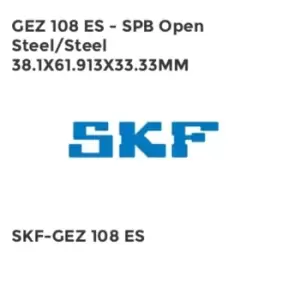 Image of GEZ 108 ES - SPB Open Steel/Steel 38.1X61.913X33.33MM