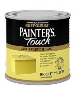 Image of Rust-Oleum Painter&Rsquo;S Touch Toy Safe Gloss Multi Purpose Paint ; Yellow 250ml