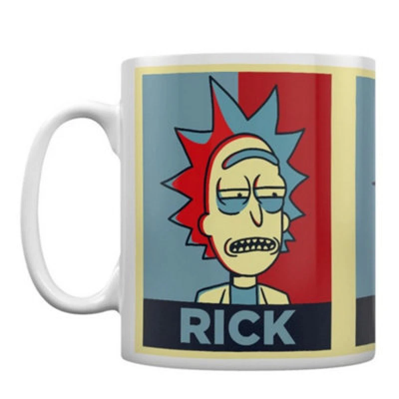Image of Rick & Morty Campaign Mug Off White