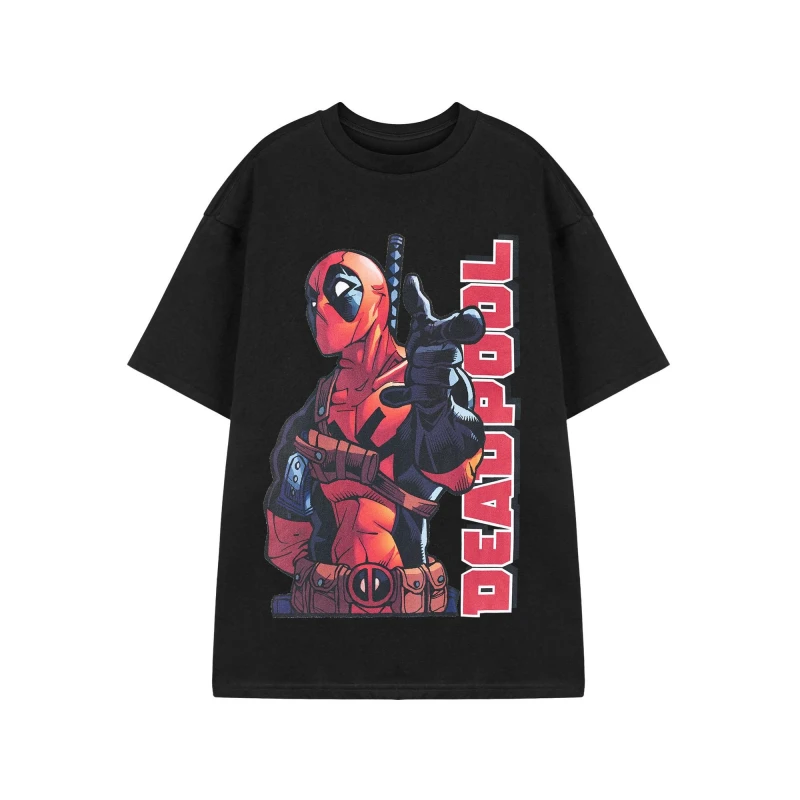 Image of (XXX-Large) Marvel Short Sleeved T-Shirt (Mens Black)