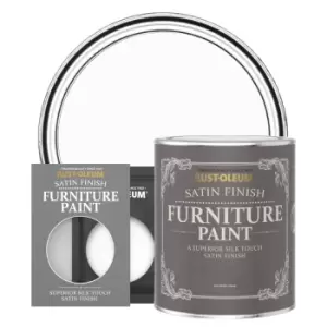 Image of Rust-Oleum Satin Furniture & Trim Paint - MOONSTONE - 750ml