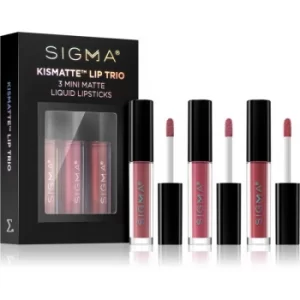 Image of Sigma Beauty Kismatte Lipstick Set