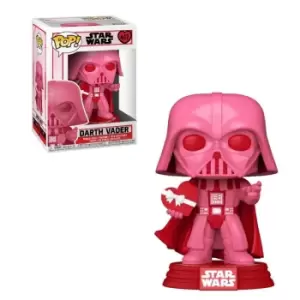 Image of Star Wars Valentines POP! Star Wars Vinyl Figure Vader w/Heart 9 cm