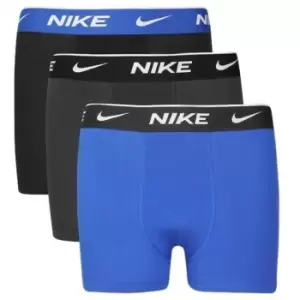 Image of Nike Cotton Boxer Brief 3 Pack Boys - Blue