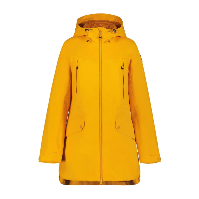 Image of Icepeak Womens Minier Waterproof Insulated Puffer Jacket Orange female 10 (S)