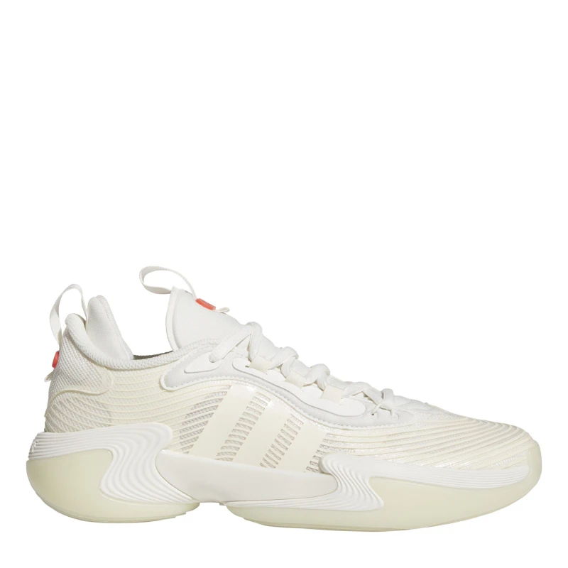 Image of adidas Unisex Adults Exhbt Sl Pr Basketball Trainers White/Red unisex 9.5 (44)