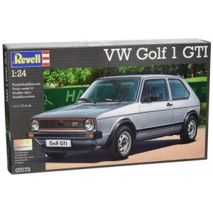 Image of VW Golf 1 GTI (Cars) 1:24 Level 4 Revell Model Kit