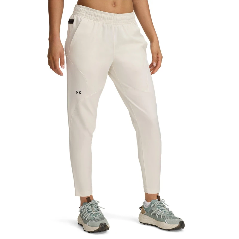 Image of Under Armour Womens Unstoppable Hybrid Closed Hem Joggers Brown female 10 (S)
