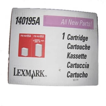 Image of Lexmark 140195A Black Laser Toner Ink Cartridge