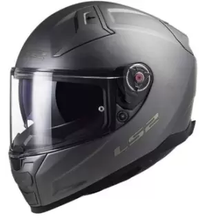 Image of LS2 Ff811 Vector Ii Solid Matt Titanium Full Face Helmet L
