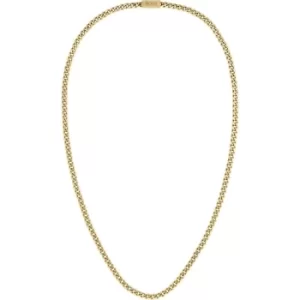 Image of Mens Boss Plated Stainless Steel Chain For Him