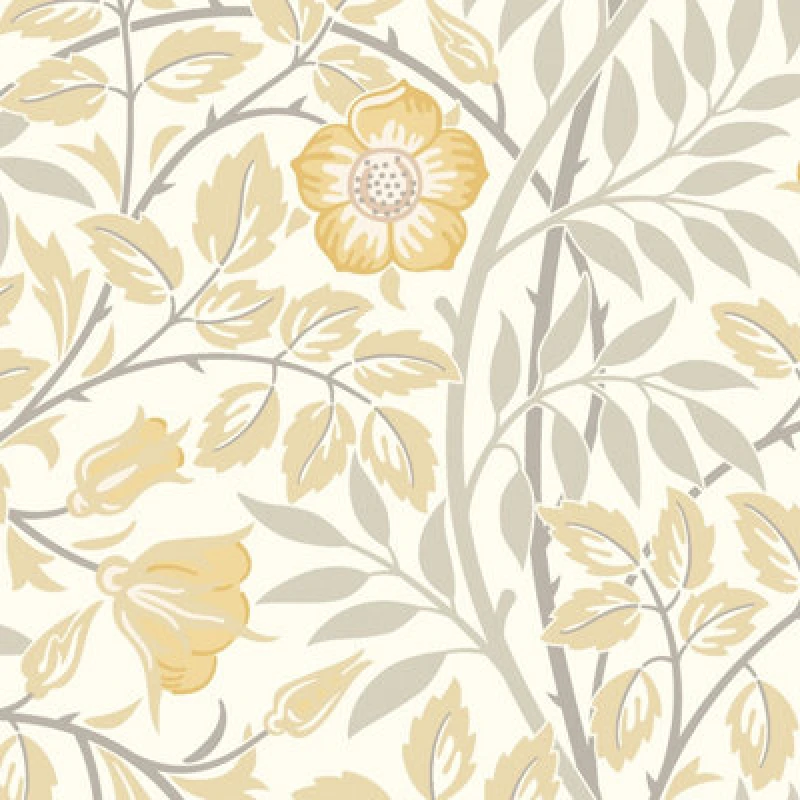 Image of Hoopla Walls Rosehip Trail Warm Natural Smooth Matt Wallpaper