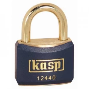 Image of Kasp K12440BLUD Padlock 40 mm Gold yellow Key