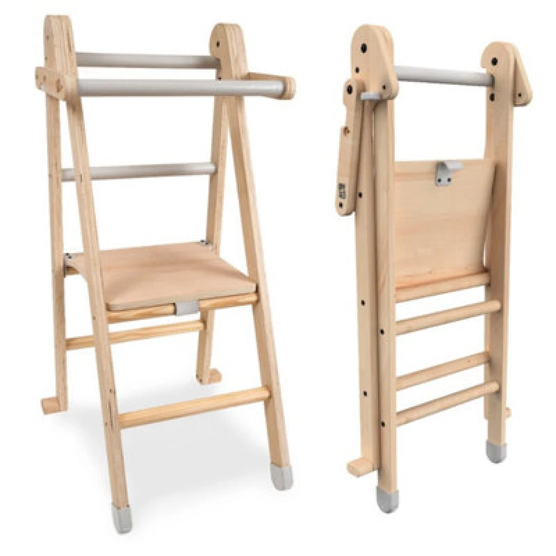 Image of Active Tots Wooden Indoor Folding Helper Tower, One Colour One Colour W69LV Unisex