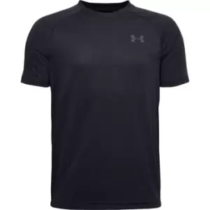 Image of Under Armour Armour Tech Bubble Short Sleeve T-Shirt Junior Boys - Black