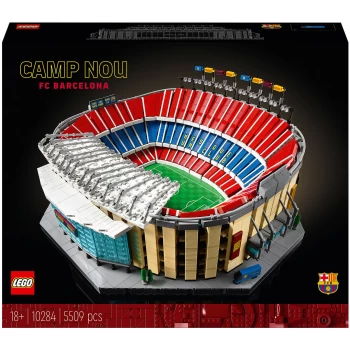 Image of LEGO Camp Nou - FC Barcelona Football Set for Adults (10284)