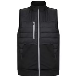 Image of Tombo Unisex Adult Padded Sports Gilet (L) (Black)