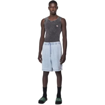 Image of Diesel Boxy Shorts - Blue