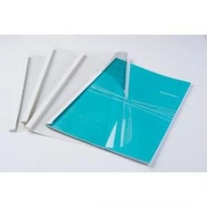 Image of Fellowes 10mm Gloss Thermal Cover 1x Pack of 50 Thermal Covers 5391401