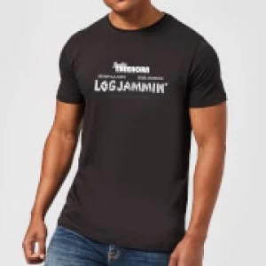 Image of The Big Lebowski Logjammin T-Shirt - Black - M