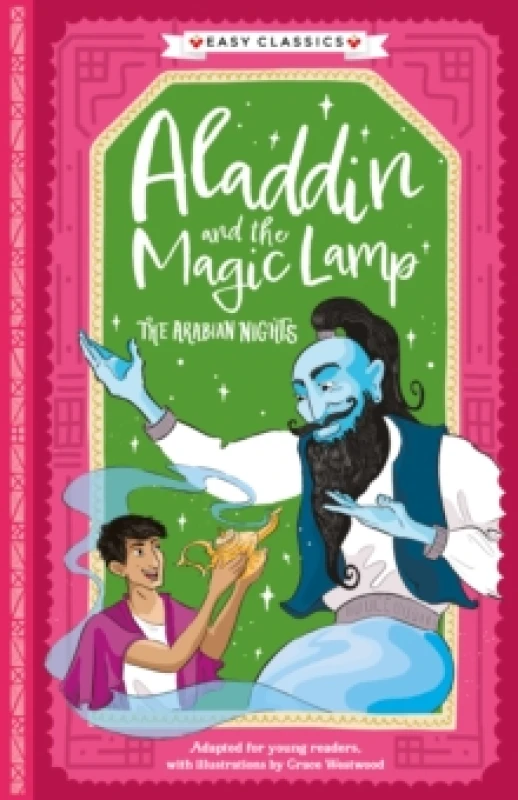 Image of Arabian Nights: Aladdin and the Magic Lamp (Easy Classics) Paperback / softback