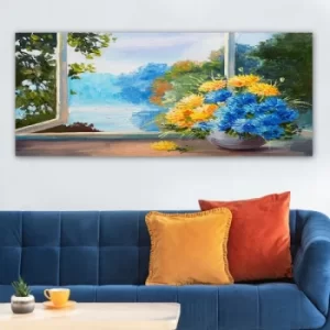 Image of YTY266361548_50120 Multicolor Decorative Canvas Painting