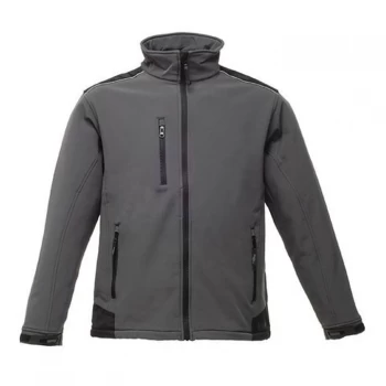 Image of Regatta Sandstorm Ripstop Softshell Jacket - Seal Grey