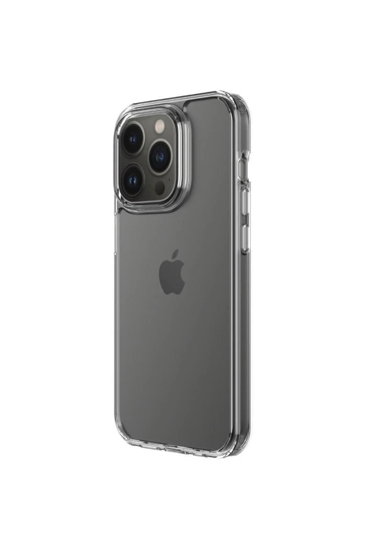 Image of Qdos HYBRID Clear iPhone 14 Pro Phone Case Clear unisex