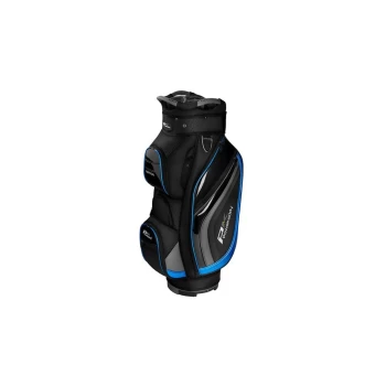 Image of Powakaddy Premium Edition Bag - Black/Gun Metal/Blue