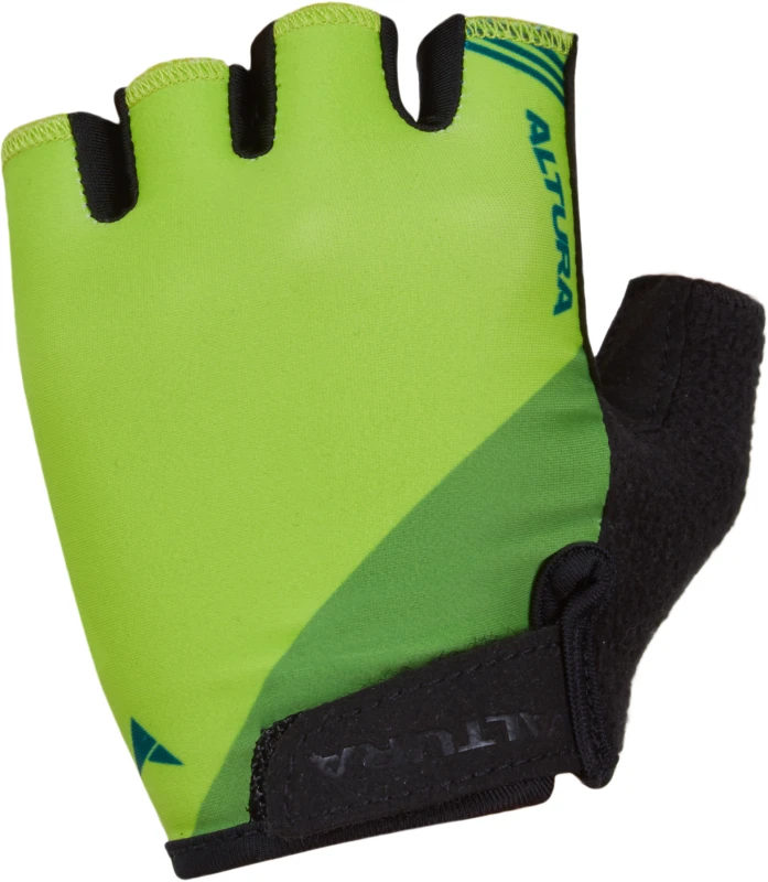 Image of Altura Airstream Kids Cycling Mitts 5 to 6 Years LIME - Cycles UK