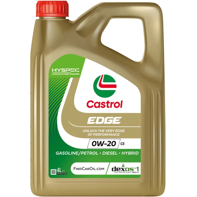 Image of Castrol 15F6E9 Engine oil Castrol EDGE 0W-20 C5 Capacity: 4l Engine Oil (1862)