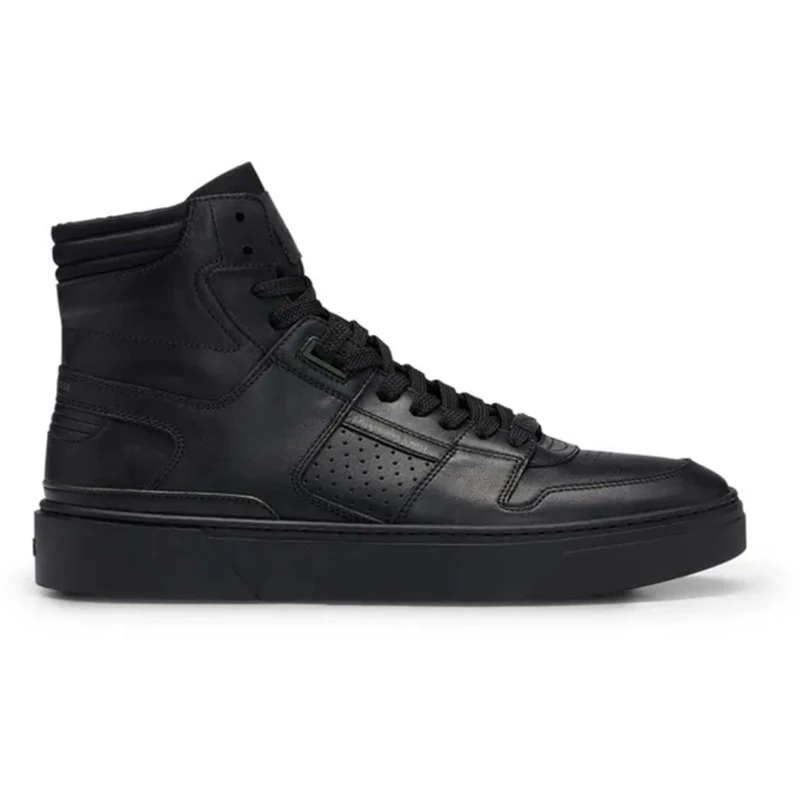 Image of Boss Mens Gary Hito Nagt4 Court Trainers Black male 10 (44)