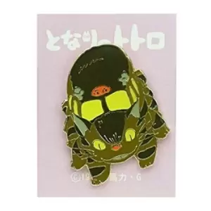 Image of My Neighbor Totoro Pin Badge Cat Bus 2 T-43