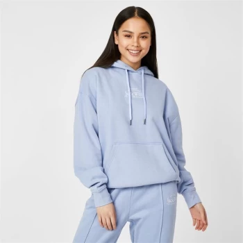 Image of Jack Wills Relaxed Fit Embroidered Logo Hoodie - Blue