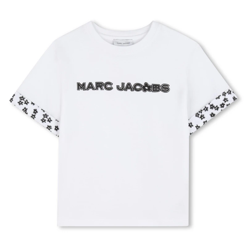 Image of Marc Jacobs Marc T Shirt Jn63 - White Female 8 - 9 Years