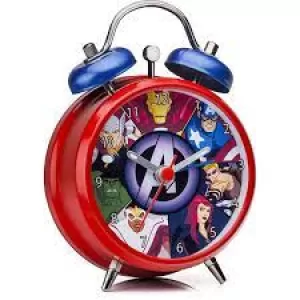 Image of Childrens Character Marvel Avengers Mini Twinbell Red Alarm Watch MAR20