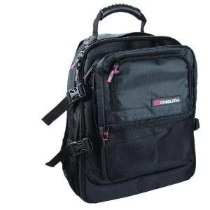 Image of Monolith Premium Laptop Backpack W340 x D220 x H440mm Black 9106