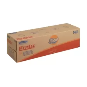 Image of 7461, L40 Pop-Up Box Wipers , 1 Ply, White, 8 Pop-Up boxes x 100 sheets